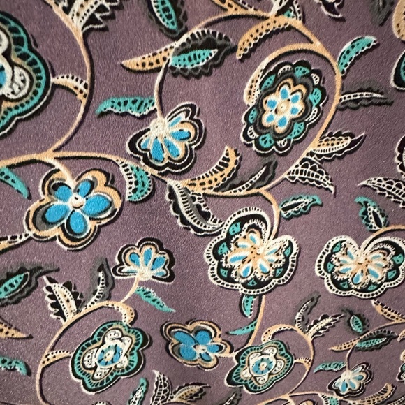 Cabi Scrollwork cami. Lovely lavender and multi color. Wider strap to cover bra - Picture 2 of 2